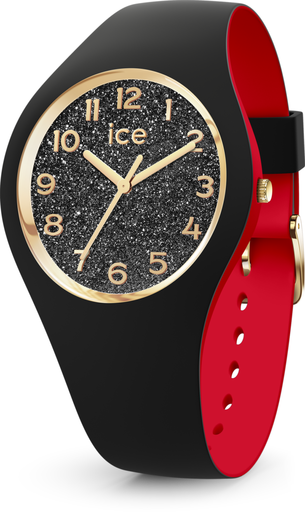 ICE Loulou black glitter chic