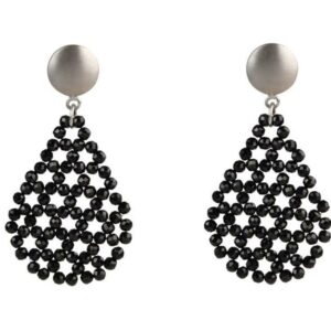 Rohm Boho Tropfen 3 mm Spinell schwarz