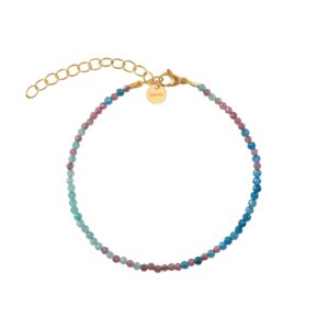 Rohm Armband Lilly in Silber vergoldet mit Amazonit