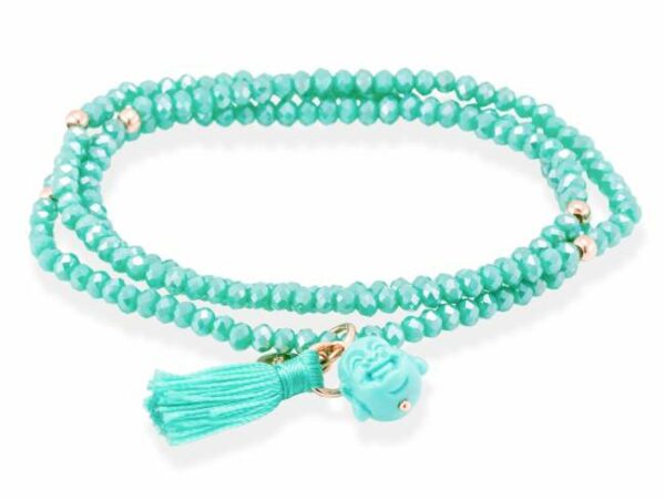 Marina Garcia Armband ZEN Blau in silber rose vergoldet
